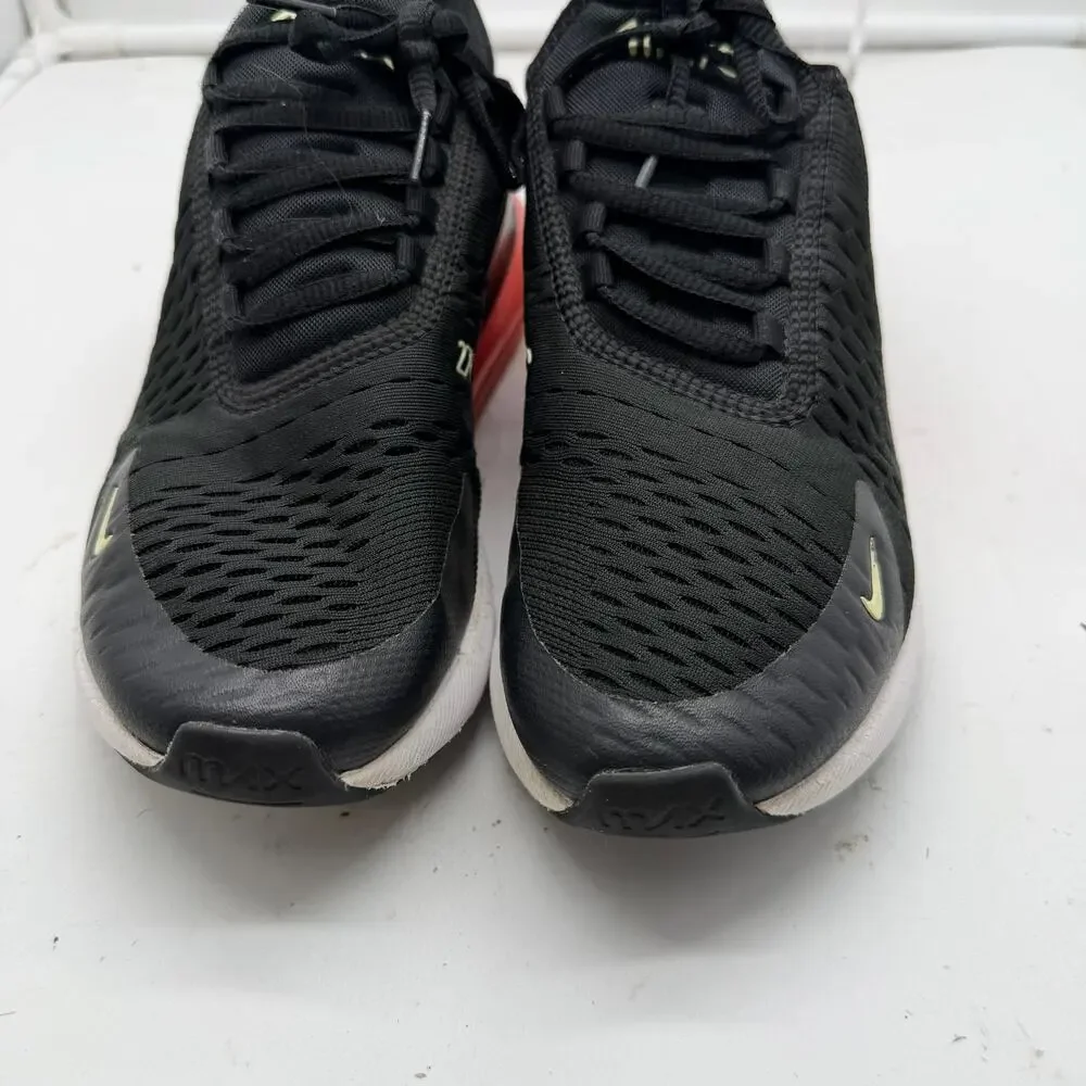 Nike Air Max 270 Shoes Womens 8.5 Black Magic Ember Lime Ice White DM8325-001